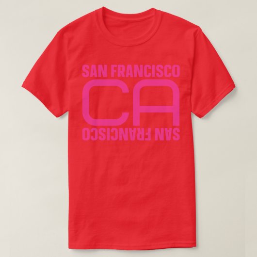 San Francisco TShirt 4 (Design voorkant)