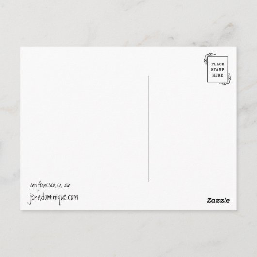 San Francisco: Tunnels Briefkaart (Achterkant)