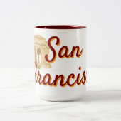 San Francisco Tweekleurige Koffiemok (Center)