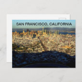 San Francisco Twin Peaks #1 Briefkaart (Voorkant / Achterkant)