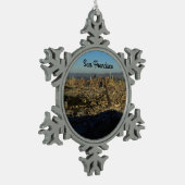 San Francisco Twin Peaks #2 Snowflake Ornament (Links)