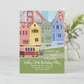 San Francisco Uitnodiging (Staand voorkant)