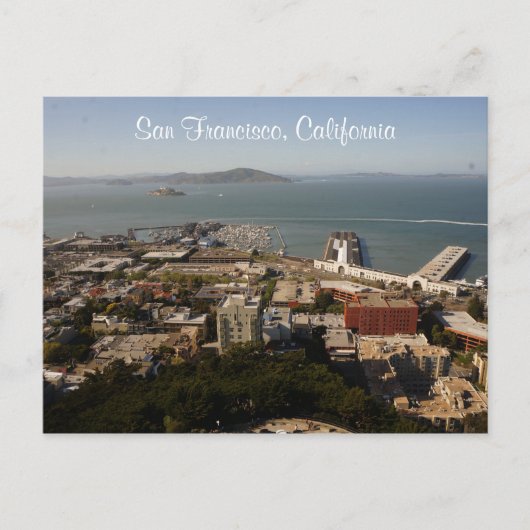 San Francisco Uitzicht #1 Briefkaart (Voorkant)