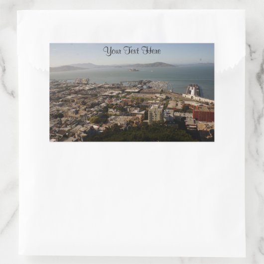 San Francisco Uitzicht #2-2 Sticker (Tas)