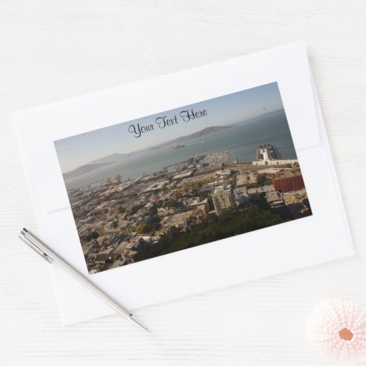 San Francisco Uitzicht #2-2 Sticker (Envelop)