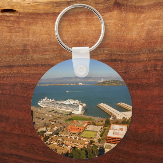 San Francisco Uitzicht #4 Sleutelhanger (Voorkant)