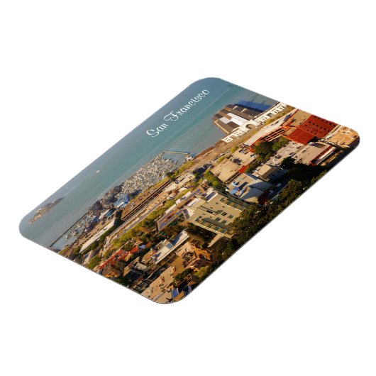 San Francisco Uitzicht #5 Magnet Magneet (Linkerzijde)