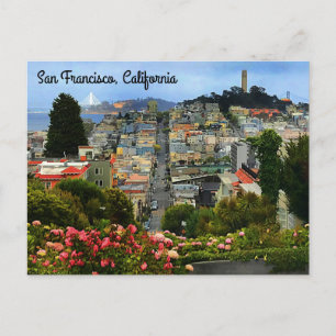 San Francisco uitzicht #6 ansichtkaart Briefkaart