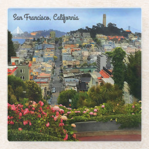 San Francisco Uitzicht #6 Glass Onderzetter