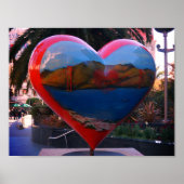 San Francisco Union Square Heart Poster (Voorkant)