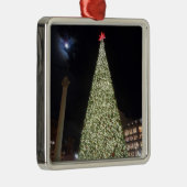 San Francisco Union Square Kerstmis Metalen Ornament (Rechts)