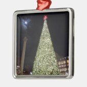 San Francisco Union Square Kerstmis Metalen Ornament (Links)