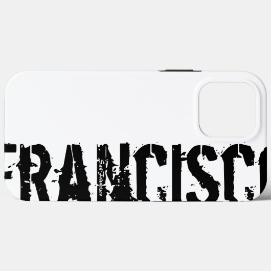 San Francisco - Urban Style - iPhone Case (Achterkant (horizontaal))