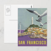 San Francisco USA vintage briefkaart (Voorkant / Achterkant)