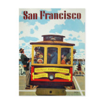 San Francisco USA vintage briefkaart