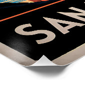 San Francisco USA vintage Perfect Poster (Hoek)