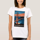 San Francisco USA vintage T-shirt (Voorkant)