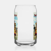 San Francisco USA Vintage Travel Blikvorm Glas