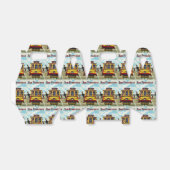 San Francisco USA Vintage Travel gunstbox Bedankdoosjes (Uitgevouwen)