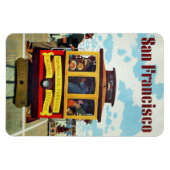 San Francisco USA Vintage Travel magnet Magneet (Horizontaal)