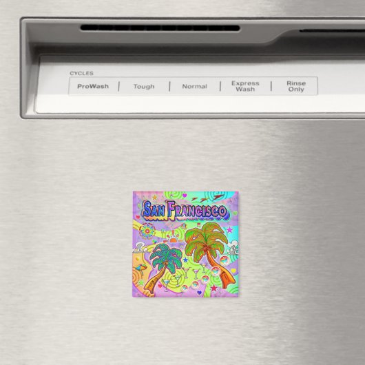 San Francisco Vacation Target Magnet (Insitu (Vaatwasser))