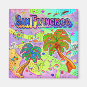 San Francisco Vacation Target Magnet (Voorkant)