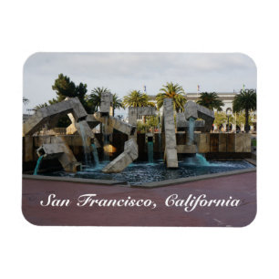 San Francisco Vaillancourt Fountain #2 Magnet Magneet