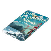 San Francisco vakantie reisposter Magneet (Linkerzijde)