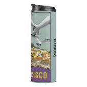 San Francisco Verenigde Staten, aangepaste naam t Thermosbeker (Geroteerd rechts)