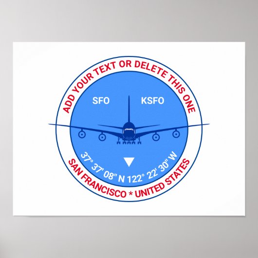 San Francisco, Verenigde Staten,  charming Poster (Voorkant)