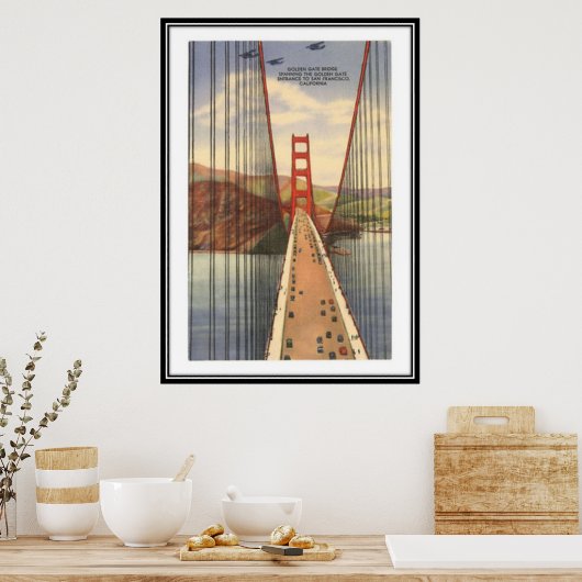  San Francisco, Verenigde Staten - Poster (Keuken)