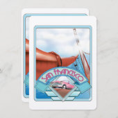 San Francisco, Verenigde Staten, reisposter (Voorkant / Achterkant)