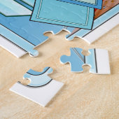 San Francisco, Verenigde Staten, reisposter Legpuzzel (Zijkant)