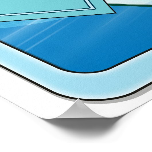 San Francisco, Verenigde Staten, reisposter Poster (Hoek)