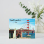 San Francisco Verenigde Staten Reizen Toerisme Briefkaart (Staand voorkant)