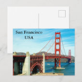 San Francisco Verenigde Staten Reizen Toerisme Briefkaart (Voorkant / Achterkant)