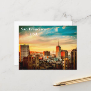  San Francisco Verenigde Staten Reizen Toerisme Briefkaart