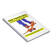 San Francisco, Verenigde Staten Schaats Notitieboek (Rechterzijde)