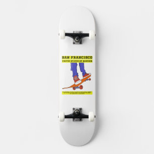 San Francisco, Verenigde Staten Schaats Persoonlijk Skateboard