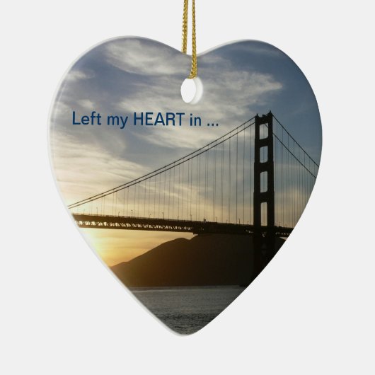 San Francisco-versiering Keramisch Ornament (Rechts)