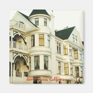 San Francisco Victoriaans House Magnet
