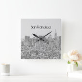 San Francisco Vierkante Klok (Huis)