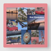 San Francisco Vierkante Klok (Voorkant)