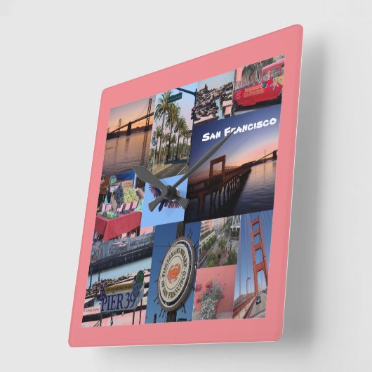 San Francisco Vierkante Klok (Hoek)