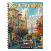 San Francisco Vintage Auto Notitieboek (Voorkant)