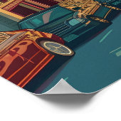 San Francisco Vintage Auto Poster (Hoek)