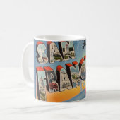 San Francisco Vintage Koffiemok (Voorkant links)