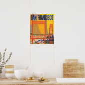 San Francisco Vintage Poster (Keuken)