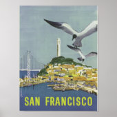 San Francisco Vintage Poster (Voorkant)