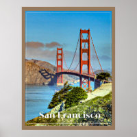 San Francisco vintage-poster